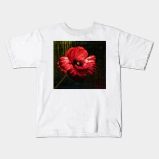 Poppy Flower Kids T-Shirt